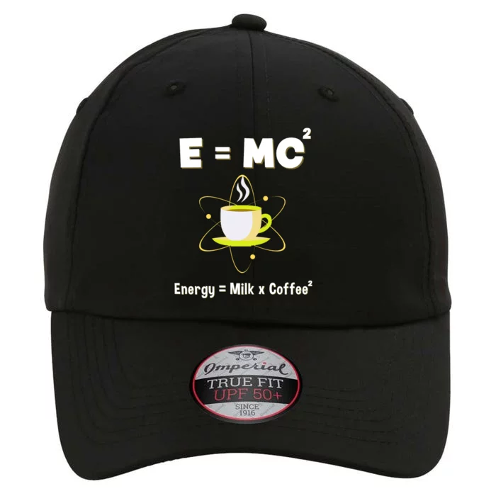 E=mc2 Funny Science Coffee Energy Milk The Original Performance Cap