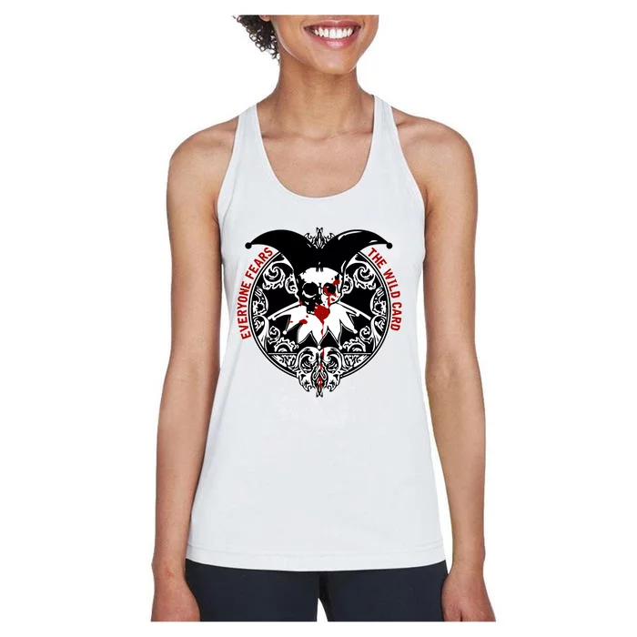 Every Fears The Wilds Card Women's Racerback Tank