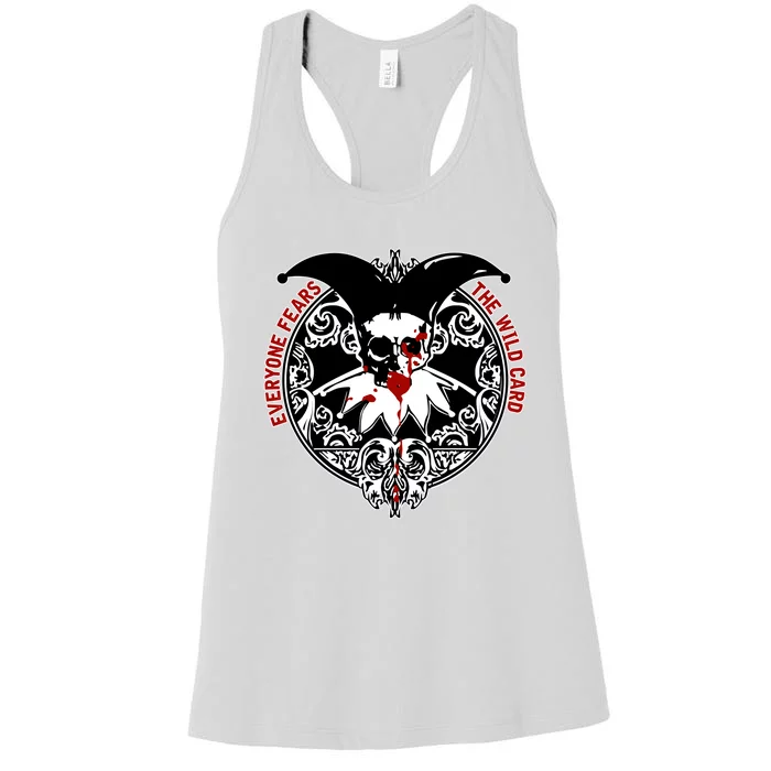 Every Fears The Wilds Card Women's Racerback Tank