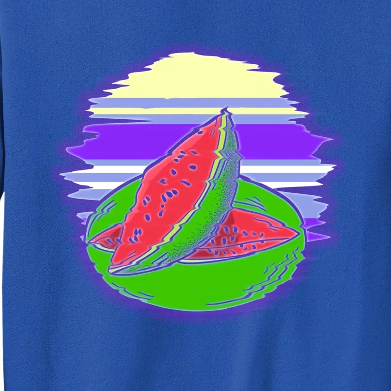 Exotic Fruit Tropical Summer Vibes Vacay Mode Watermelon Gift Sweatshirt