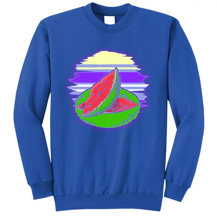 Exotic Fruit Tropical Summer Vibes Vacay Mode Watermelon Gift Sweatshirt