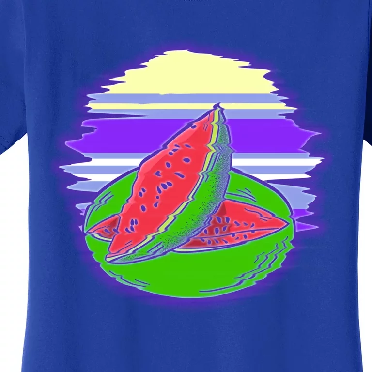 Exotic Fruit Tropical Summer Vibes Vacay Mode Watermelon Gift Women's T-Shirt