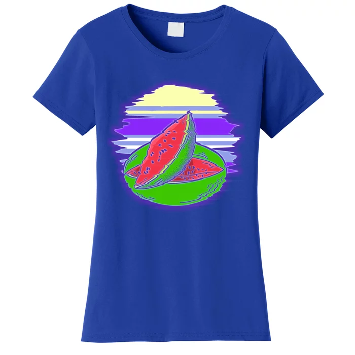 Exotic Fruit Tropical Summer Vibes Vacay Mode Watermelon Gift Women's T-Shirt