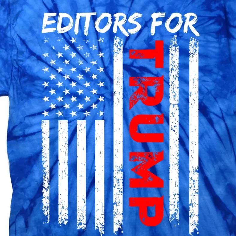 Editors For Trump Take America Back Gift Tie-Dye T-Shirt