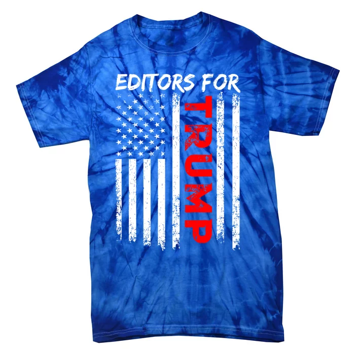 Editors For Trump Take America Back Gift Tie-Dye T-Shirt