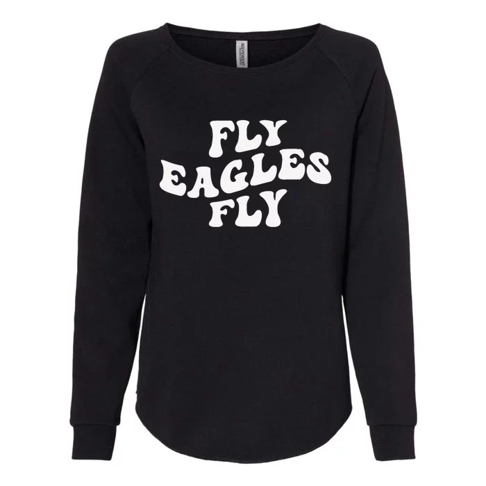 Eagles_ Fly Vintage Eagles Flying Bird Inspirational Womens California Wash Sweatshirt