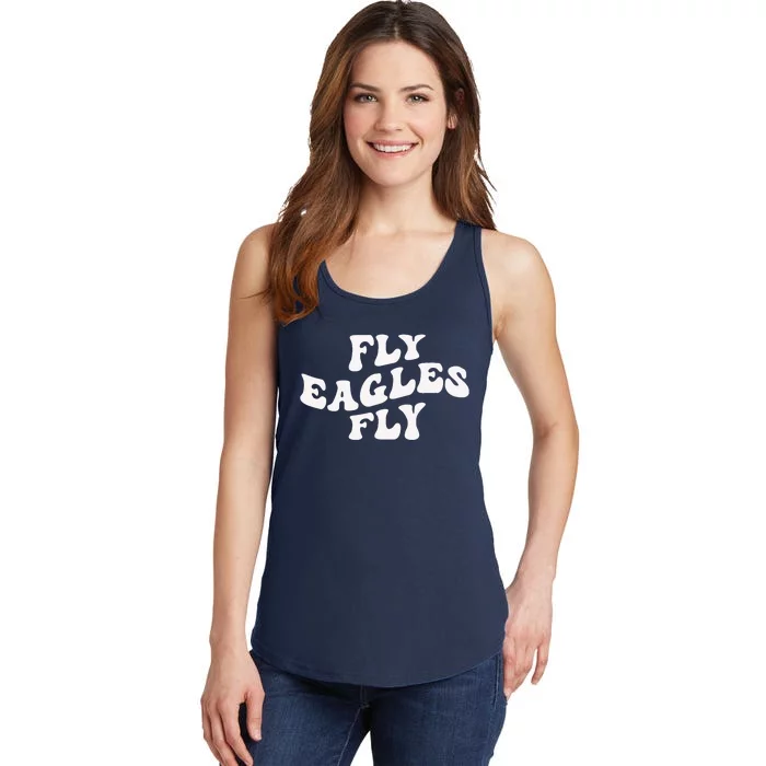 Eagles_ Fly Vintage Eagles Flying Bird Inspirational Ladies Essential Tank