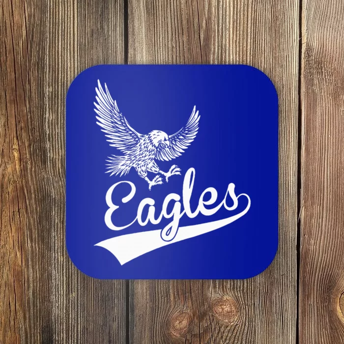 Eagles Fly Vintage Eagles Flying Bird Inspirational Coaster