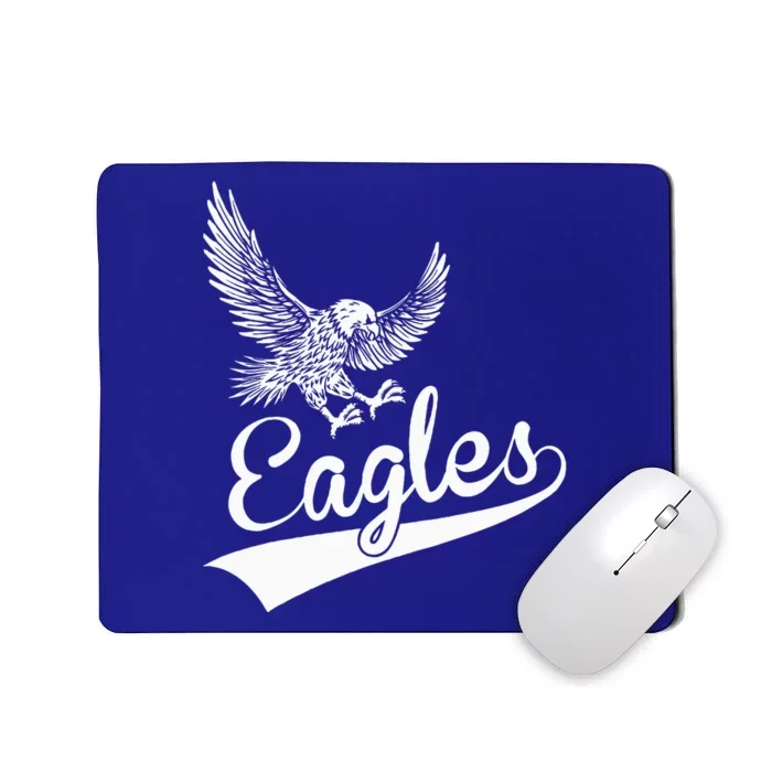 Eagles Fly Vintage Eagles Flying Bird Inspirational Mousepad