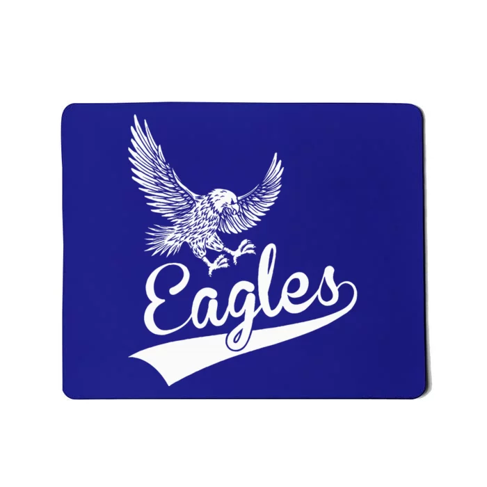 Eagles Fly Vintage Eagles Flying Bird Inspirational Mousepad