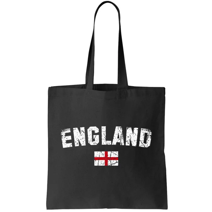 England Flag Vintage England Tote Bag