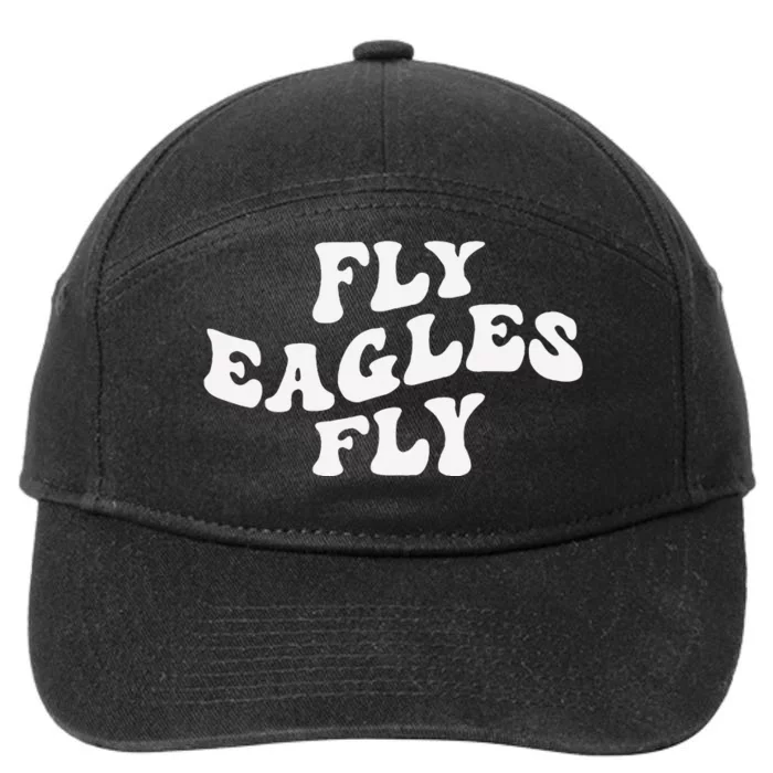 Eagles Fly Vintage Eagles Flying Bird Inspirational 7-Panel Snapback Hat