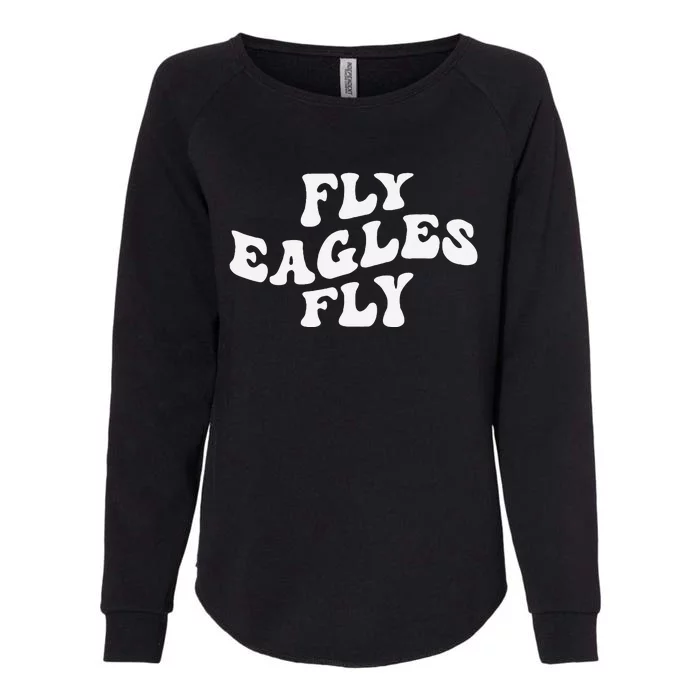 Eagles Fly Vintage Eagles Flying Bird Inspirational Womens California Wash Sweatshirt