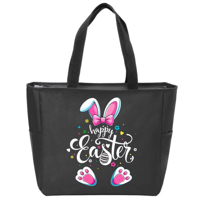 Easter For Women Happy Easter Day Zip Tote Bag