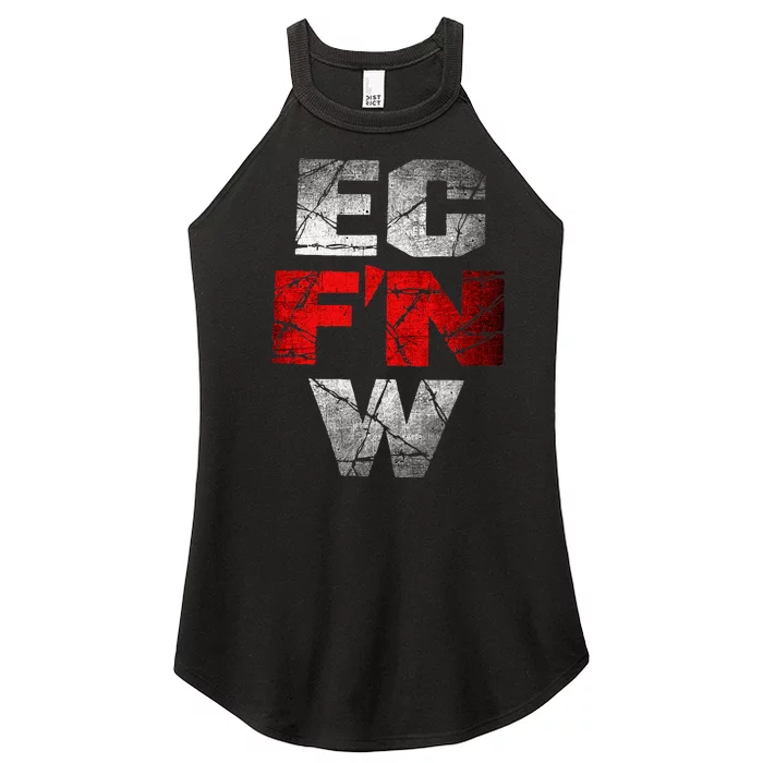 Ec FN W Extreme Championship Wrestling Ecw Women’s Perfect Tri Rocker Tank