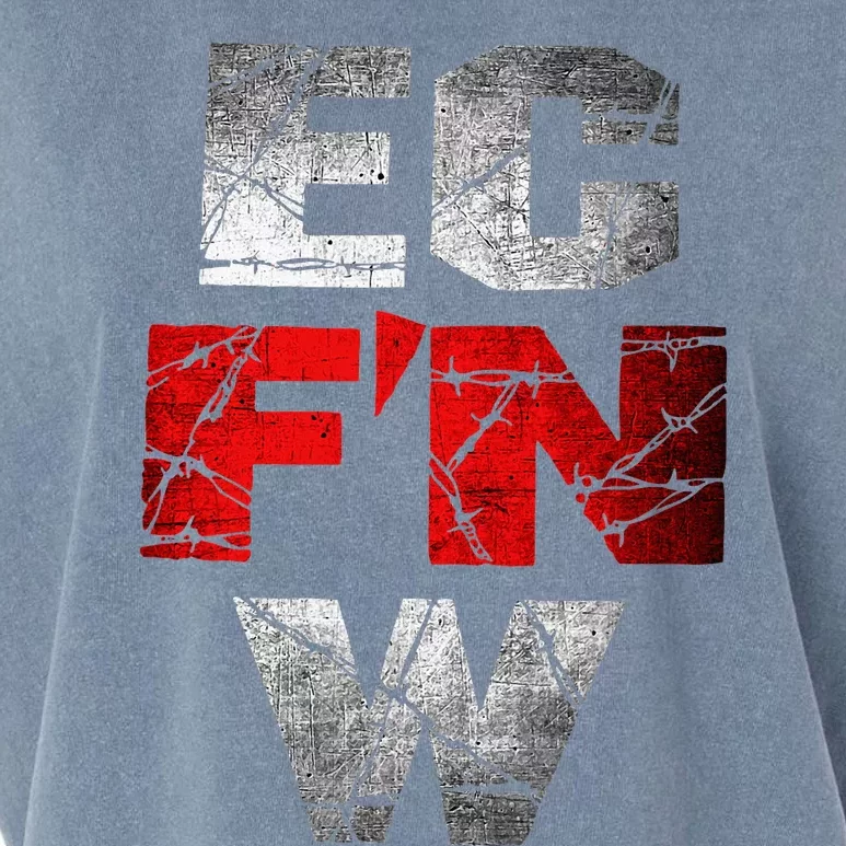 Ec FN W Extreme Championship Wrestling Ecw Garment-Dyed Women's Muscle Tee