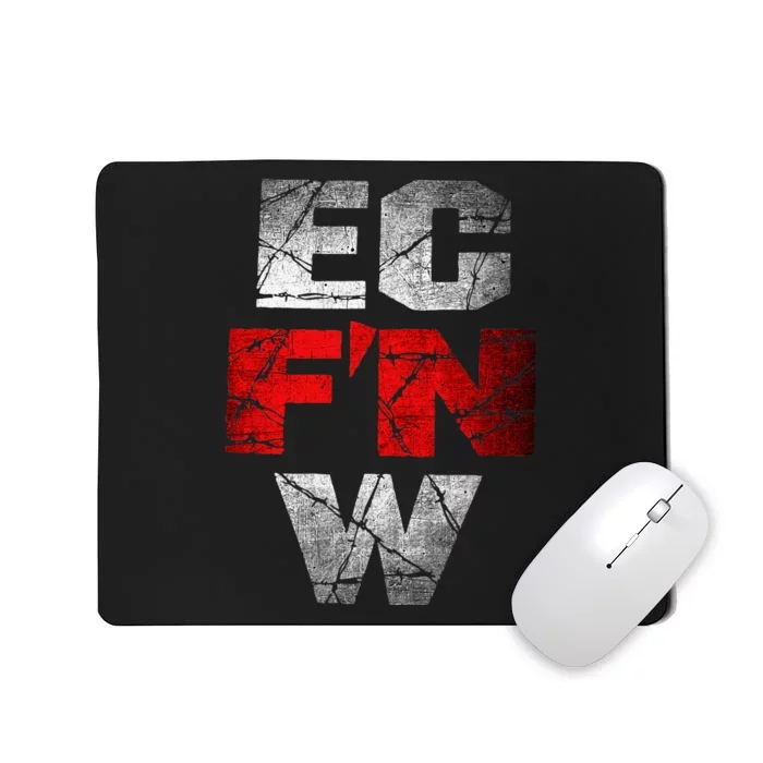 Ec FN W Extreme Championship Wrestling Ecw Mousepad