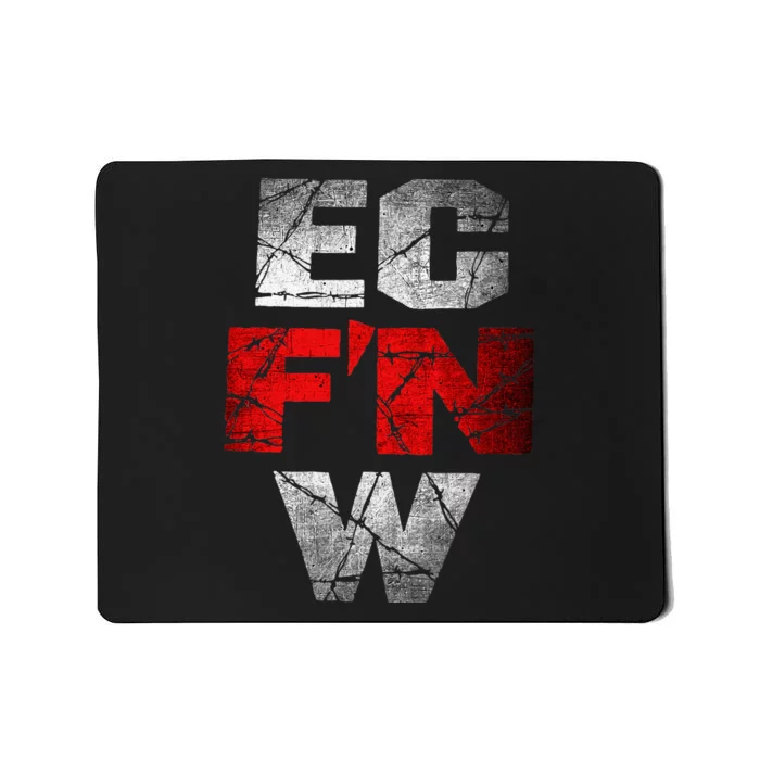 Ec FN W Extreme Championship Wrestling Ecw Mousepad