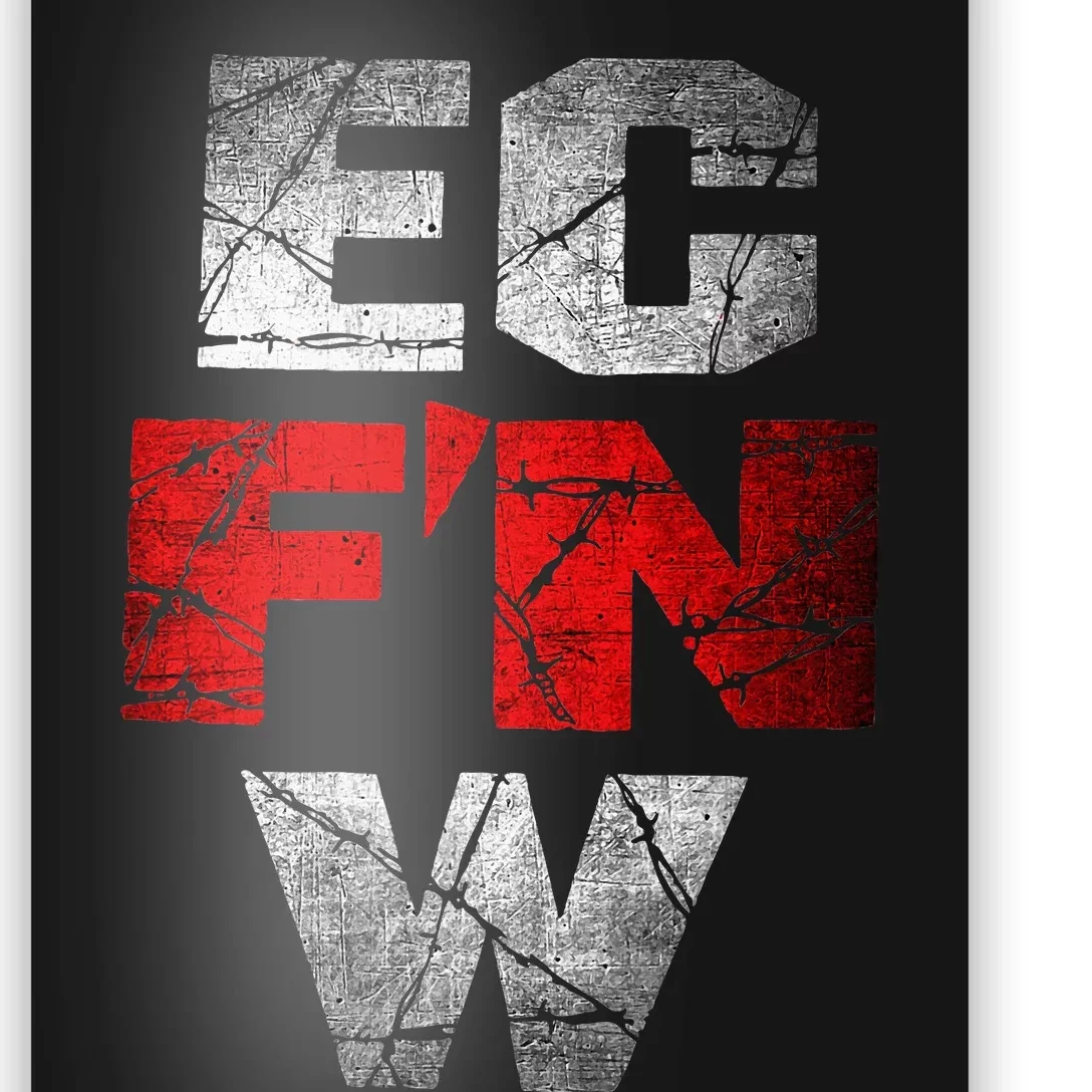 Ec FN W Extreme Championship Wrestling Ecw Poster