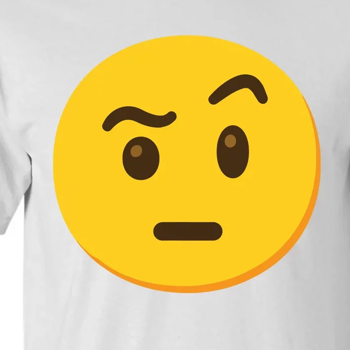 Emoticon Face With Raised Eyebrow Gift Tall T-Shirt