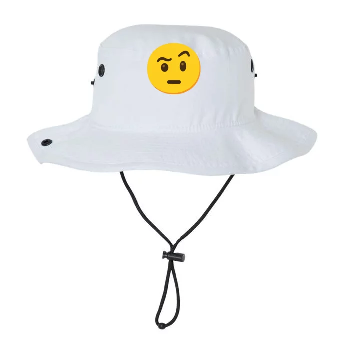 Emoticon Face With Raised Eyebrow Gift Legacy Cool Fit Booney Bucket Hat