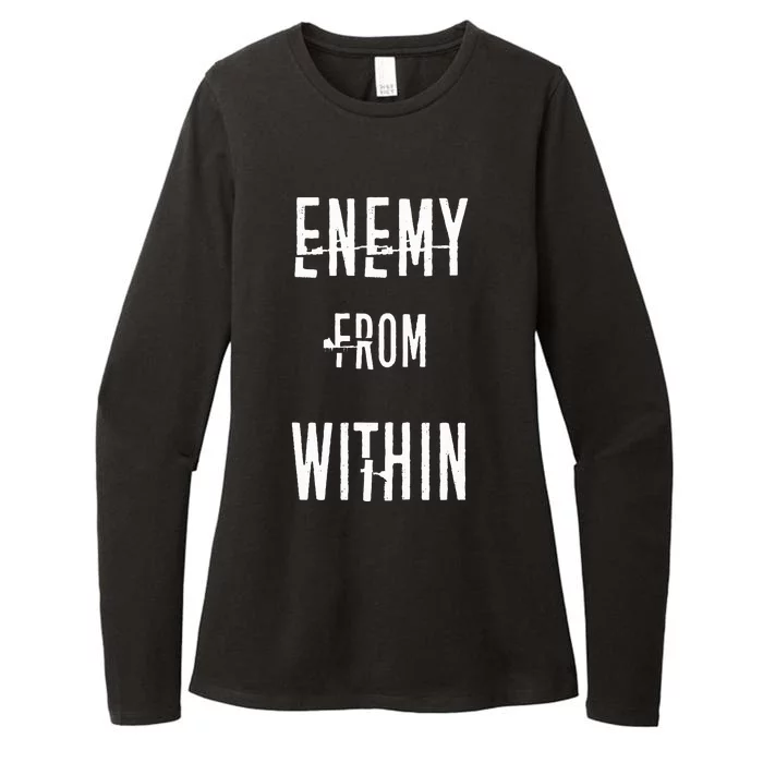 Enemy From Within Womens CVC Long Sleeve Shirt