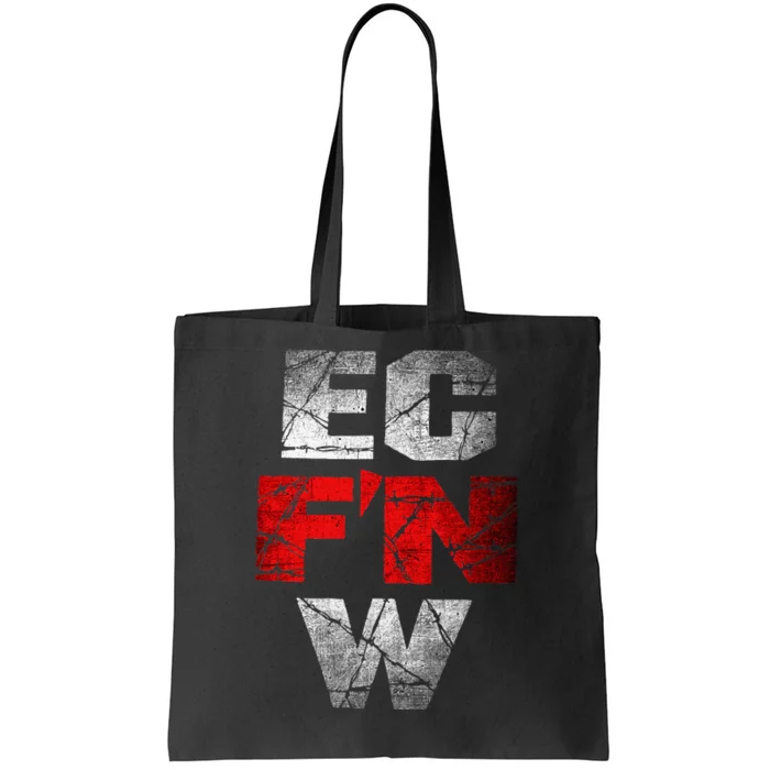 Ec FN W Extreme Championship Wrestling Tote Bag