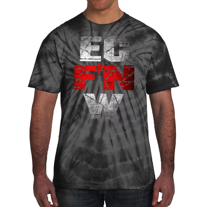 Ec FN W Extreme Championship Wrestling Tie-Dye T-Shirt