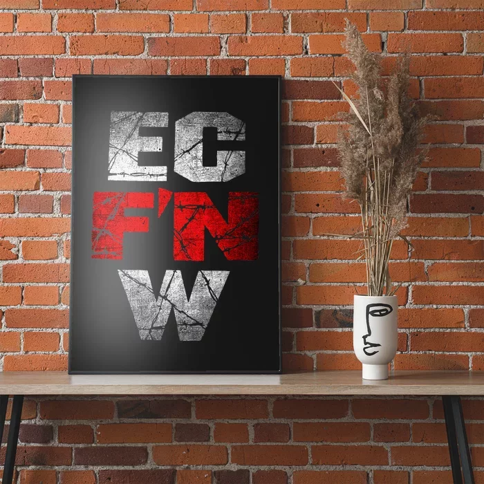 Ec FN W Extreme Championship Wrestling Ecw Poster