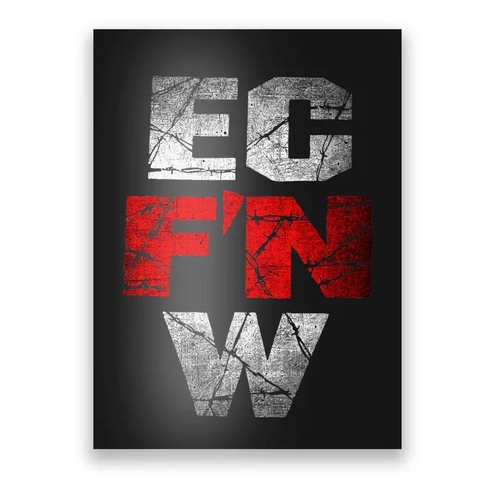 Ec FN W Extreme Championship Wrestling Ecw Poster