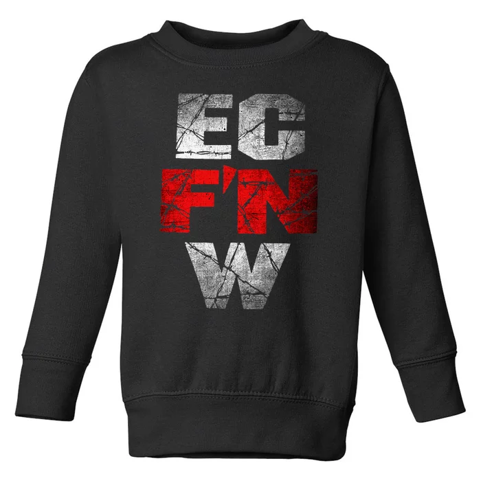 Ec FN W Extreme Championship Wrestling Ecw Toddler Sweatshirt