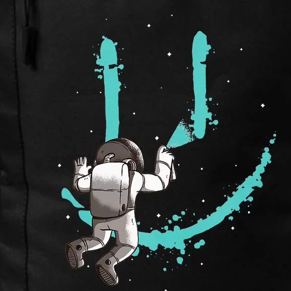 EDM Graffiti Astronaut Design Dance Rave Music Festival Daily Commute Backpack