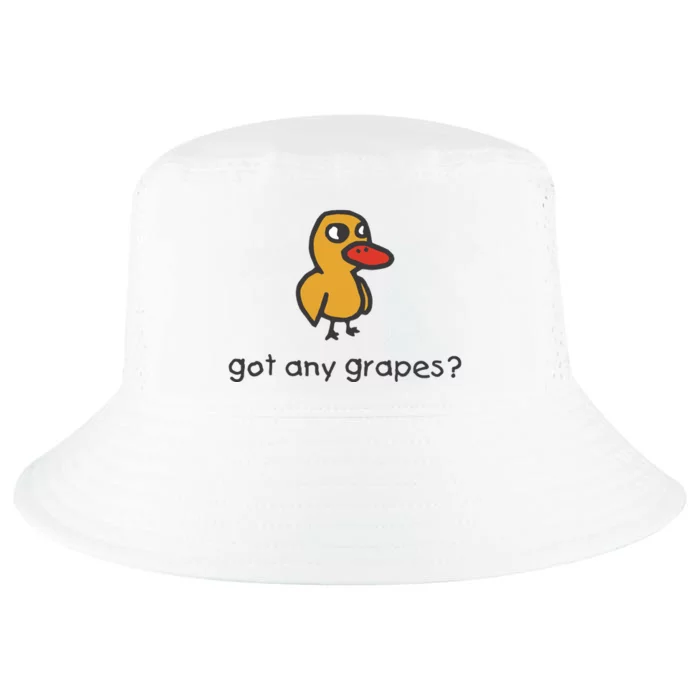 Embroidered Got Any Grapes Duck Cool Comfort Performance Bucket Hat