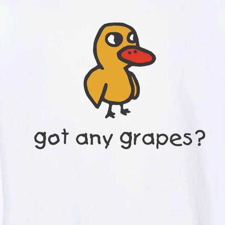 Embroidered Got Any Grapes Duck Garment-Dyed Sweatshirt