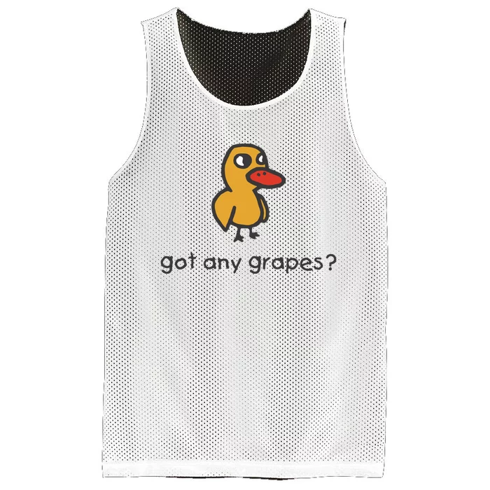 Embroidered Got Any Grapes Duck Mesh Reversible Basketball Jersey Tank