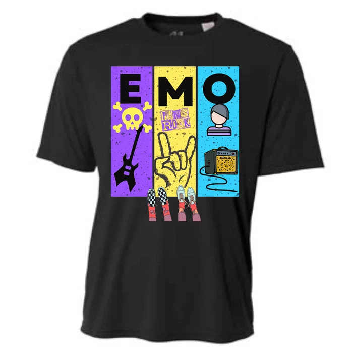 Emo Grunge Alternative Style Cooling Performance Crew T-Shirt