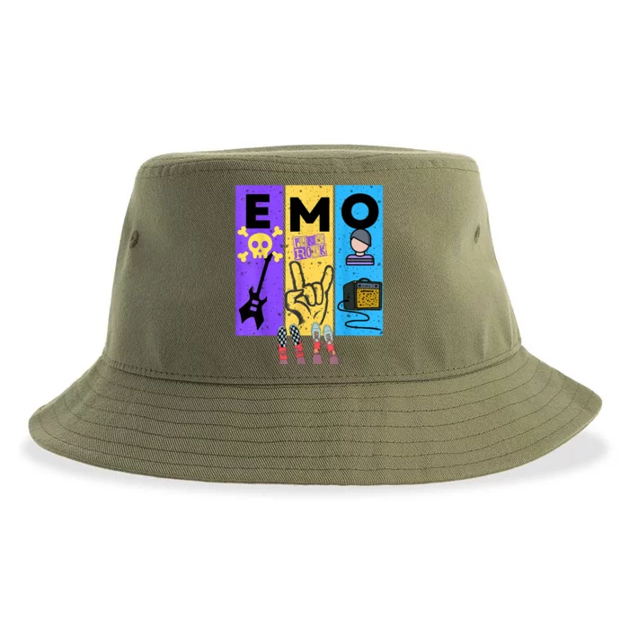 Emo Grunge Alternative Style Sustainable Bucket Hat