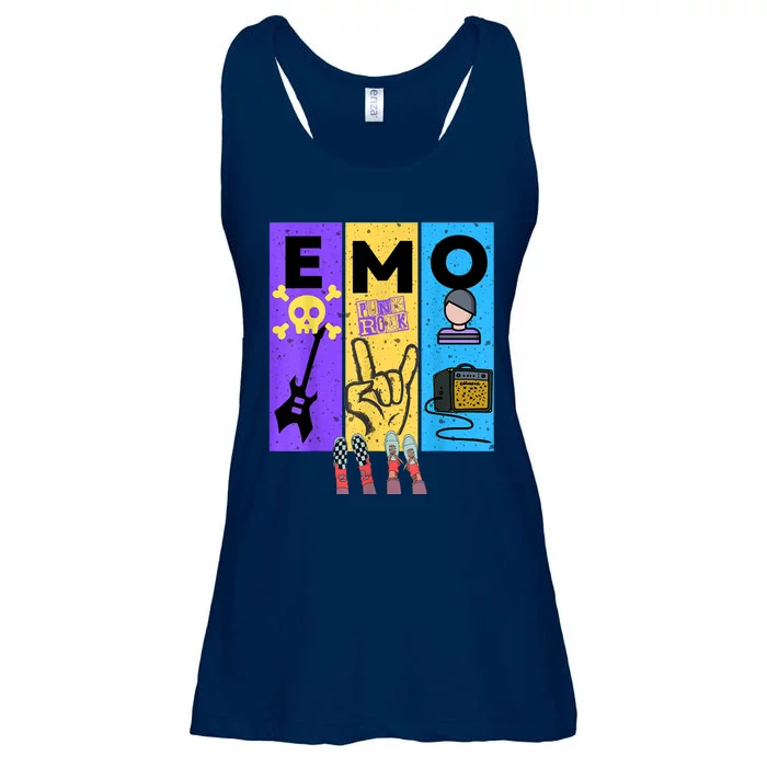 Emo Grunge Alternative Style Ladies Essential Flowy Tank