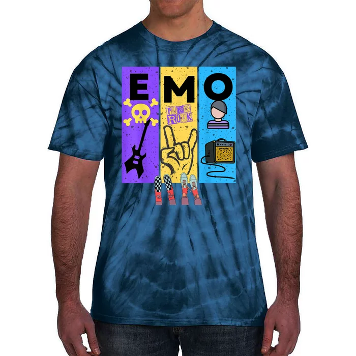 Emo Grunge Alternative Style Tie-Dye T-Shirt