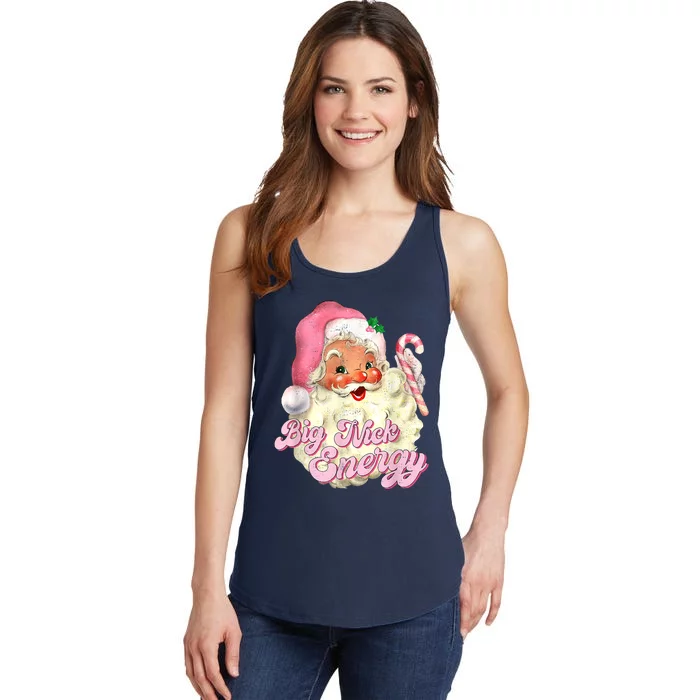 Etro Groovy Big Nick Santa Energy Pink Santa Christmas Xmas Ladies Essential Tank