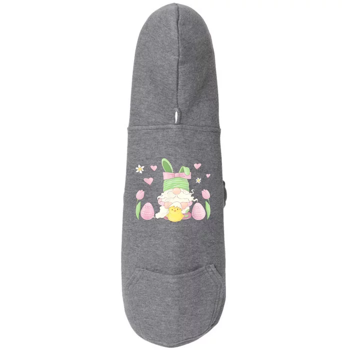 Easter Gnomes Bunny Eggs Easter Day Gift Doggie 3-End Fleece Hoodie