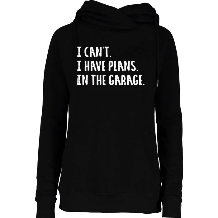 Engineer Garage Car Guy Saracastic Joke Womens Funnel Neck Pullover Hood