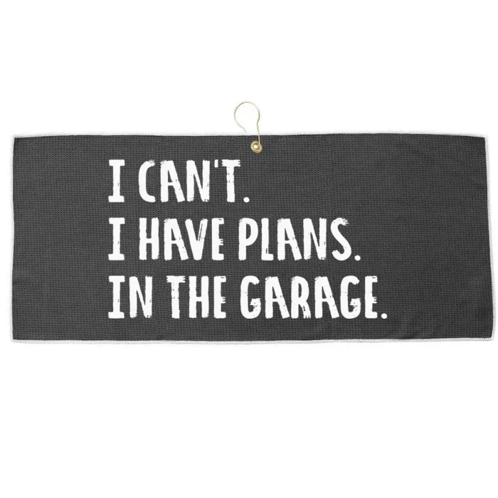 Engineer Garage Car Guy Saracastic Joke Large Microfiber Waffle Golf Towel