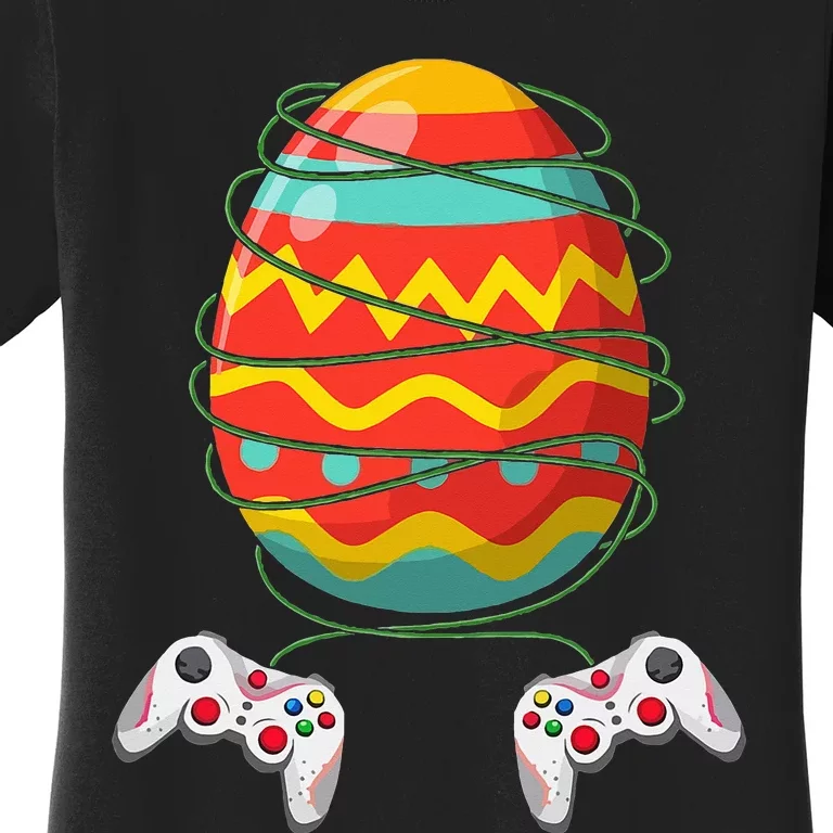 Easter Gamer Controller Egg Gaming Lover Women's T-Shirt