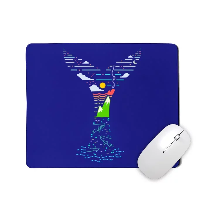 Enjoy God's Creation Save The Oceans Seas Whales Environt Gift Mousepad