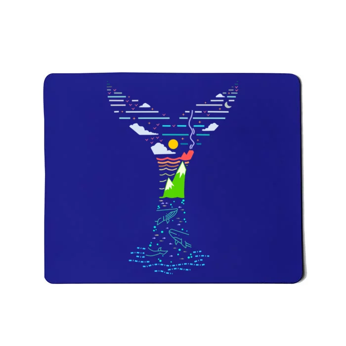 Enjoy God's Creation Save The Oceans Seas Whales Environt Gift Mousepad