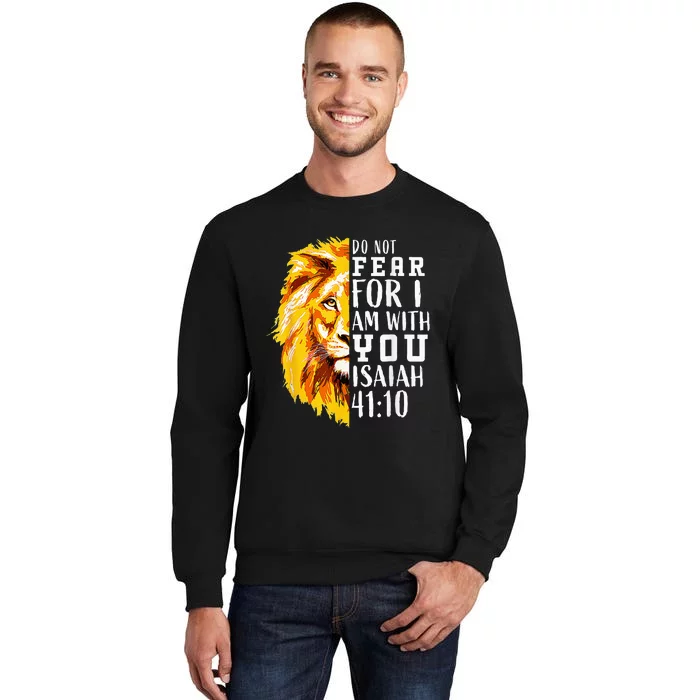 Easter Gifts Christian Bible Verse Lion Of Judah Tall Sweatshirt