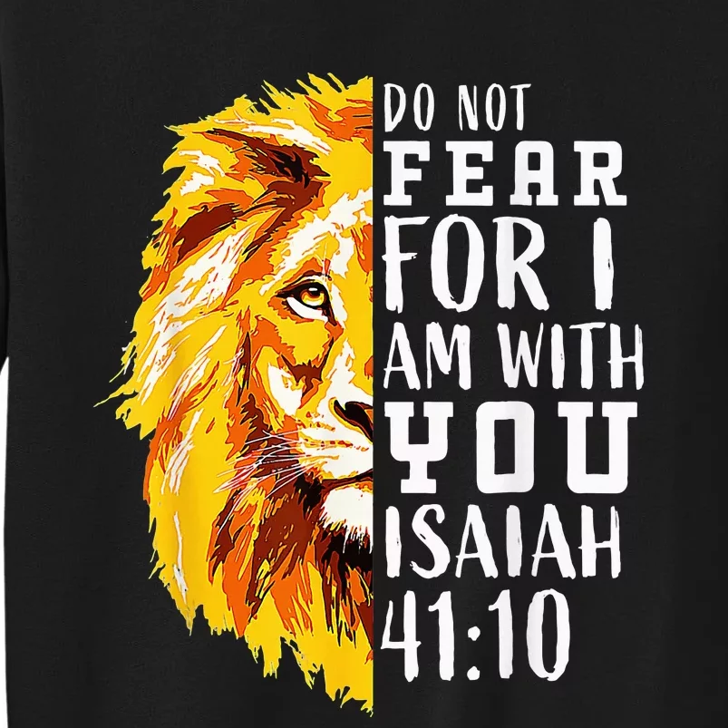 Easter Gifts Christian Bible Verse Lion Of Judah Tall Sweatshirt