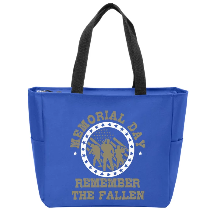 Eternal GratitudeMemorial Day TributeRemember The Fallen Zip Tote Bag