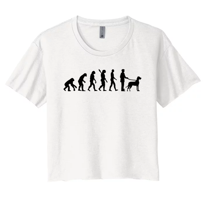 Evolution Great Dane Women's Crop Top Tee